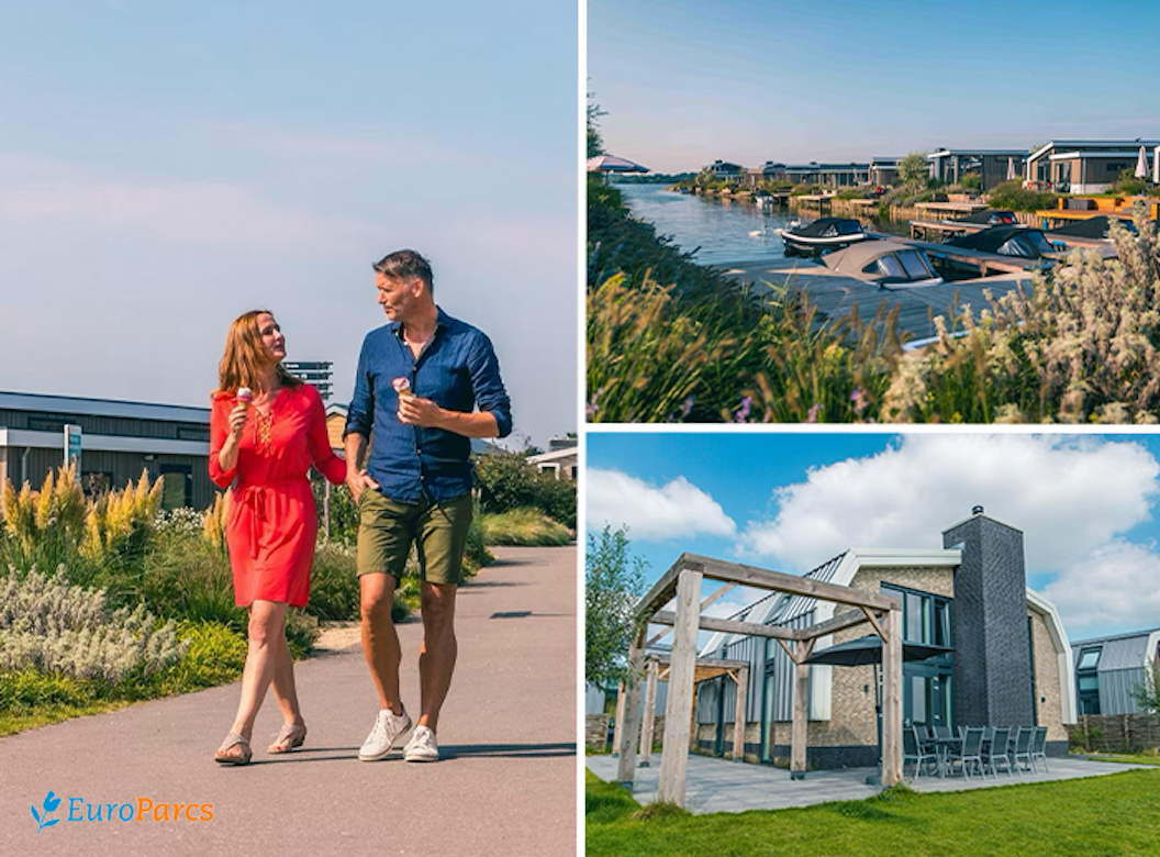 3 of 4 nachten verblijven bij EuroParcs De Kraaijenbergse Plassen