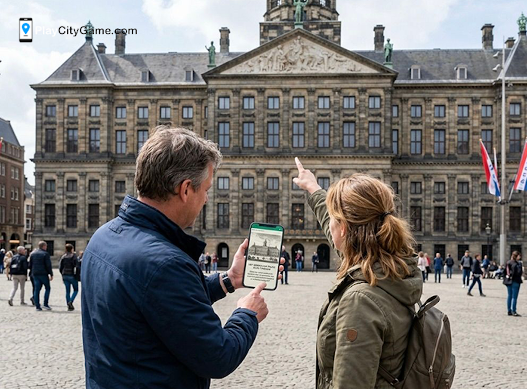 Interactieve citygame in een stad naar keuze (1-4 pers)