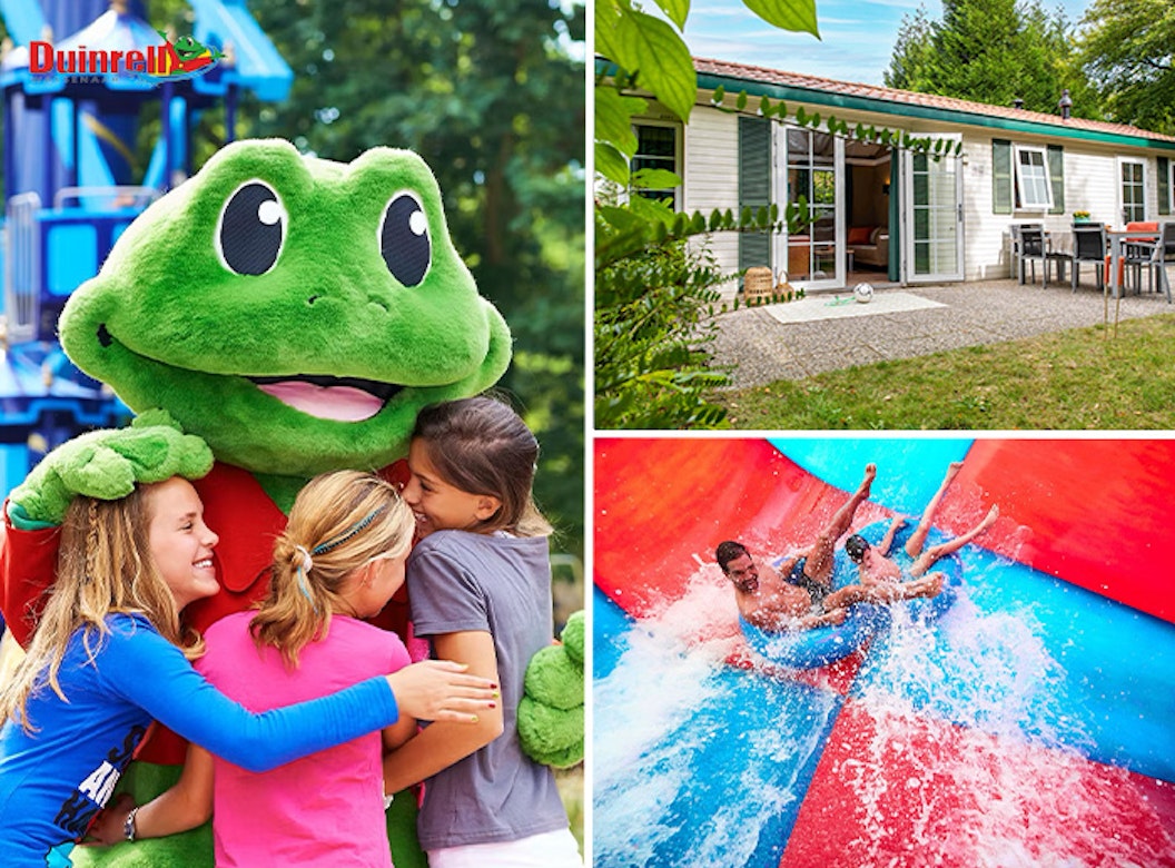 Verblijf in een 4- of 6-persoons accommodatie op Duinrell