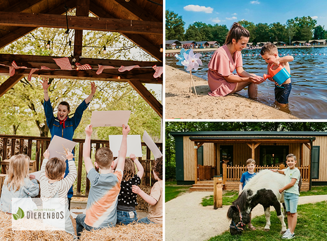 Verblijf op Vakantiepark Dierenbos incl. dagje uit naar keuze