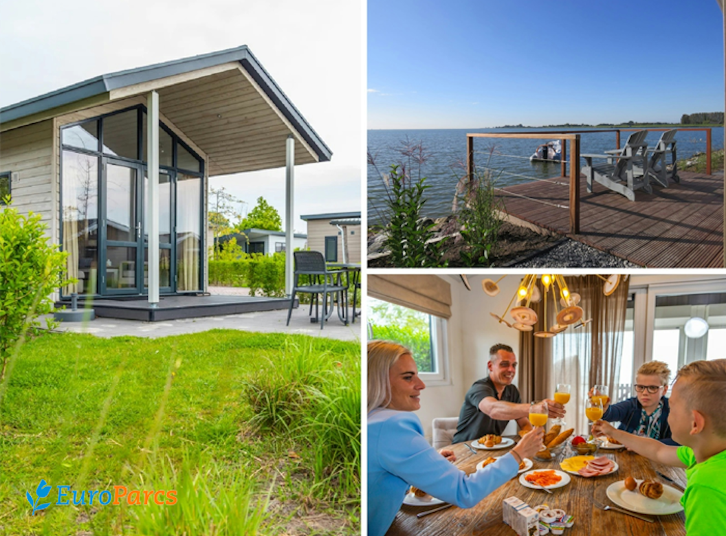 3 of 4 nachten verblijven bij EuroParcs Markermeer