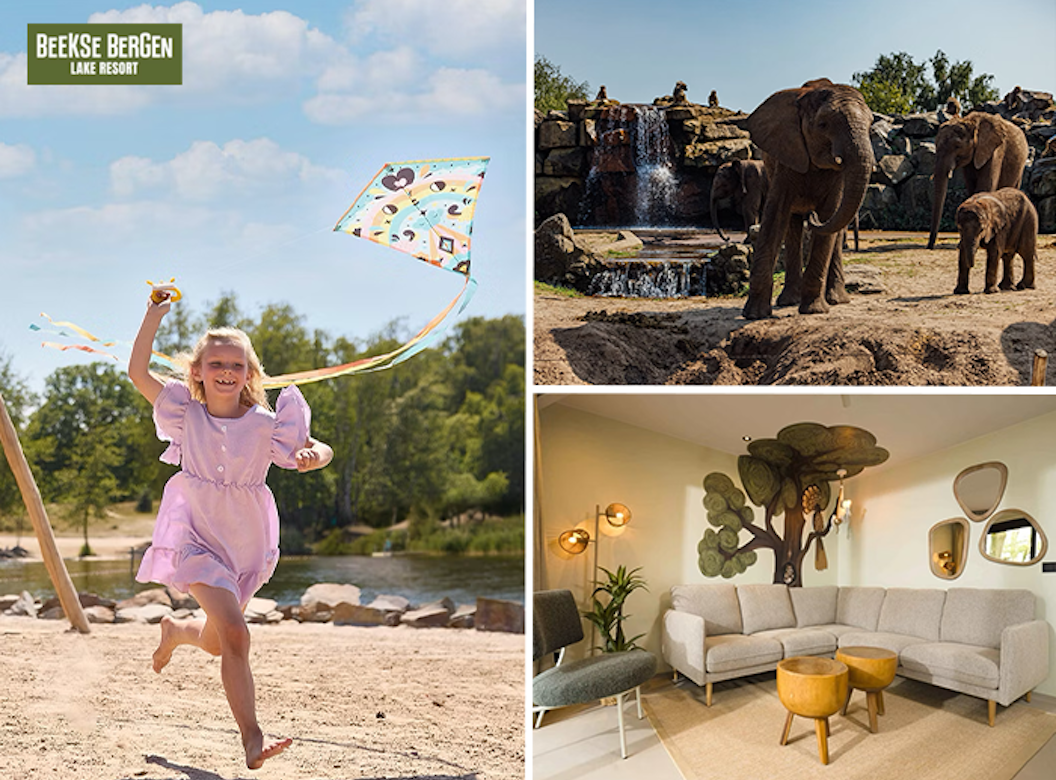 Verblijf op Lake Resort Beekse Bergen + toegang Safaripark Beekse Bergen