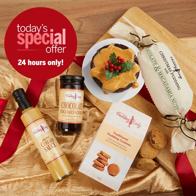 Today's Special Offer The Pudding Lady X-Mas 5-Piece Choc Lovers Pack