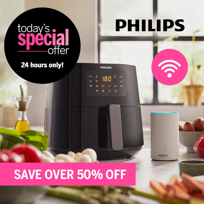 Today's Special Offer Philips 5000 Series 6.2L XL Air Fryer (HD9280/90)