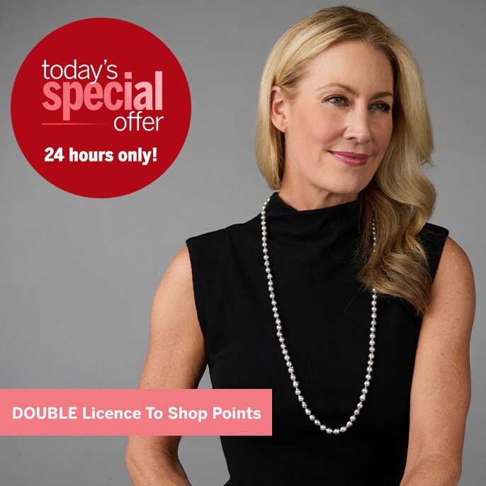 Today's Special Offer Matahina 7-8mm Natural Blue Akoya Baroque Pearl Strand SS 90cm Opera Length