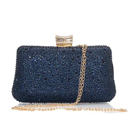 Via Nova Style Vivia Sparkle Clutch with Shoulder Strap