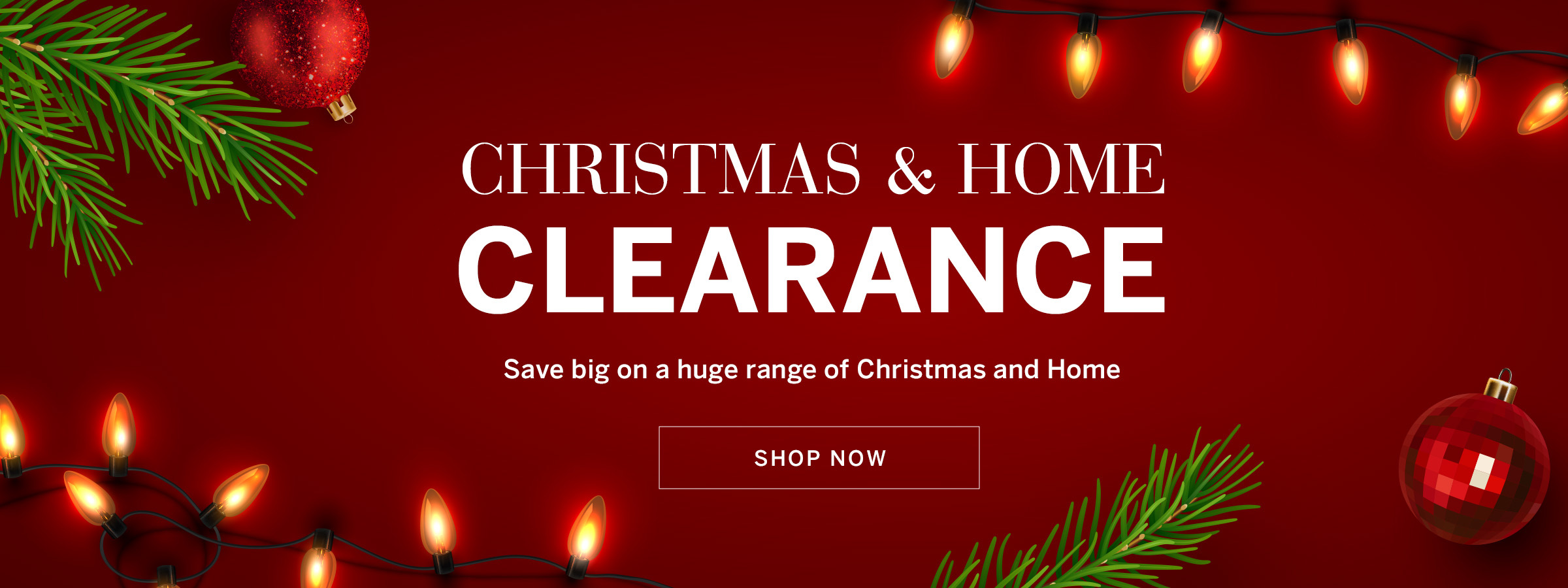 Christmas & Home Clearance