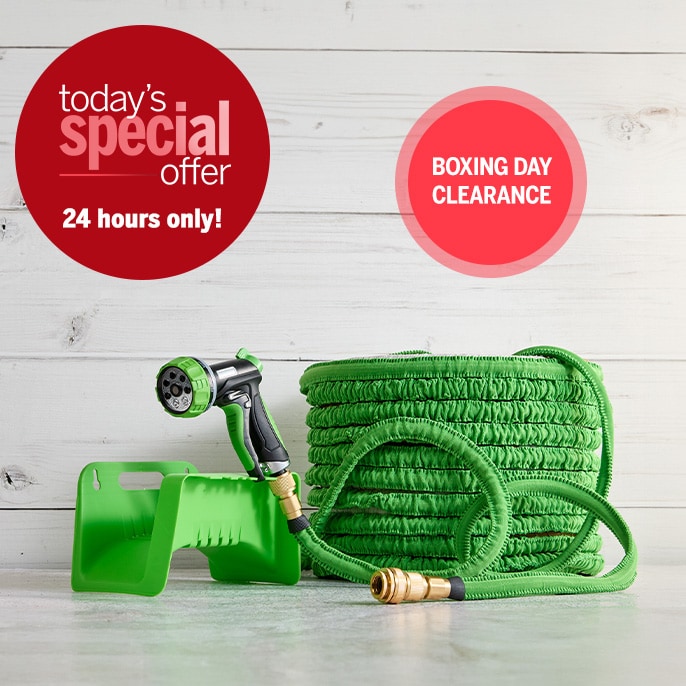 Today's Special Offer Expandable Hose w/7 Pattern Gun Brass Connector & Accessories 125ft / 38m