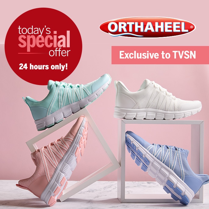 Today's Special Offer Scholl Ultra Lace Slip-on Sneaker with Orthaheel Technology