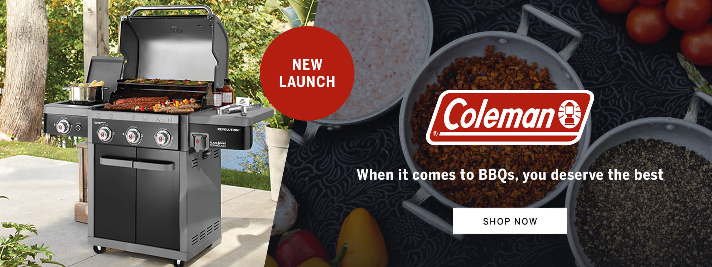  New Coleman BBQs