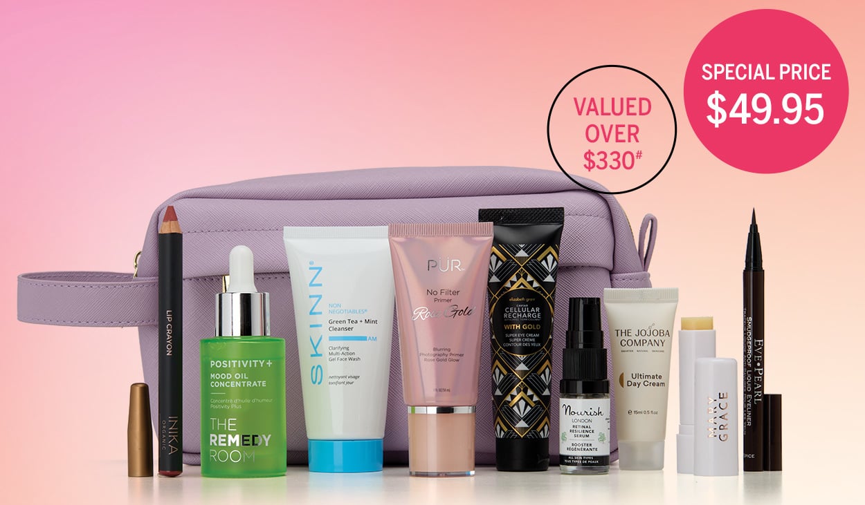 TVSN's Ultimate Beauty Sampler Kit Volume 1