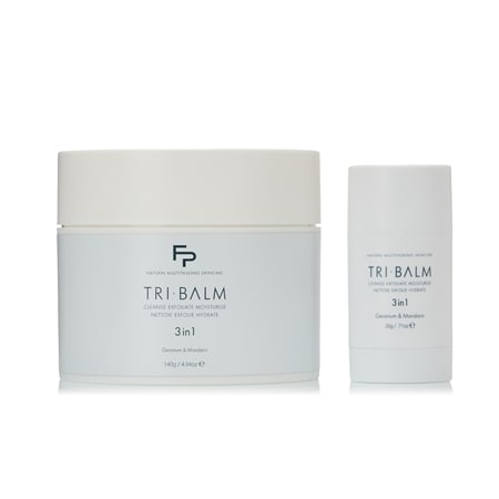 Formulae Prescott Tri Balm Cleanse Exfoliate and Moisturise Duo