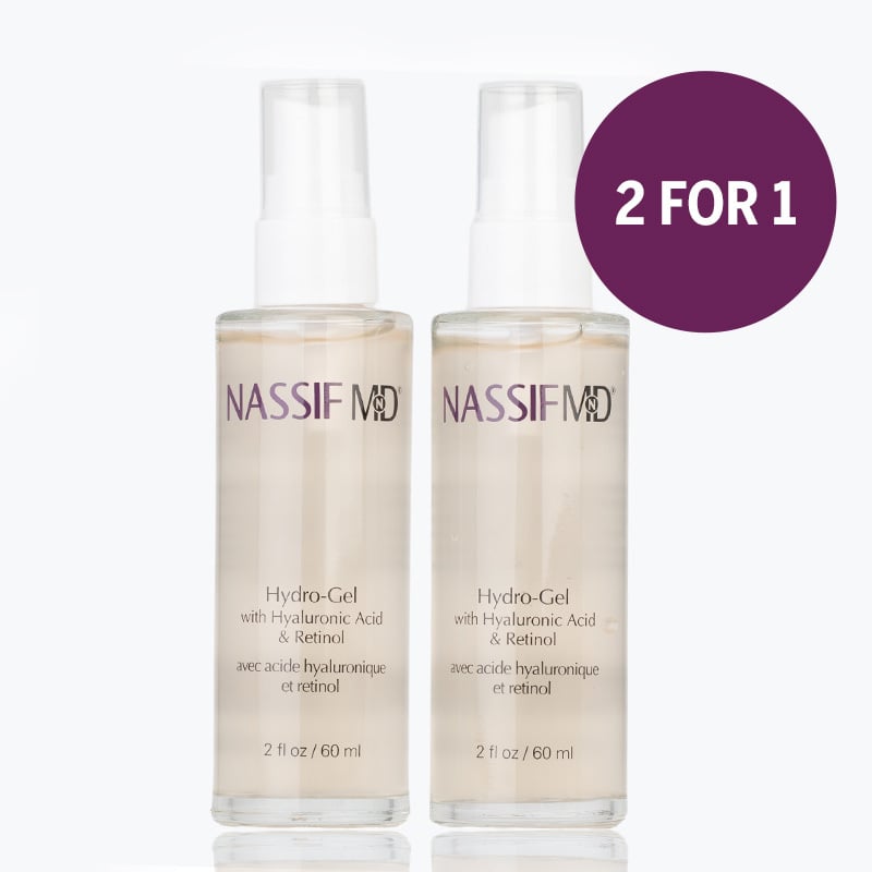 Dr Nassif Hydro Gel Serum with Hyaluronic Acid & Retinol 60ml 2 for 1