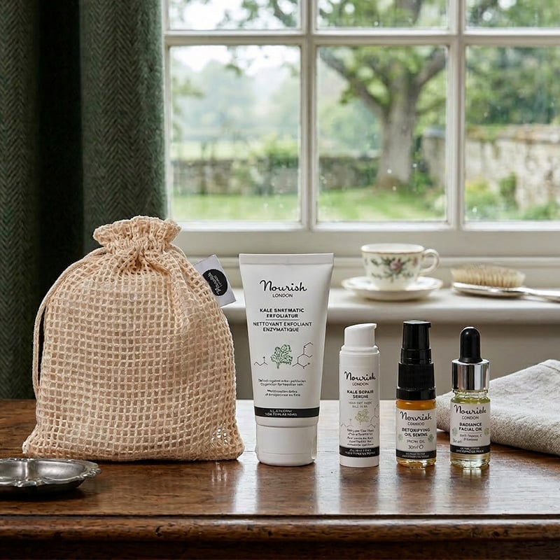 Nourish Kale Radiance Winter Skincare Collection