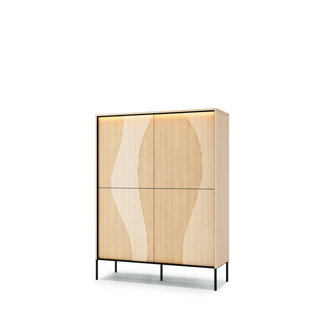 Komoda Flow czterodrzwiowa