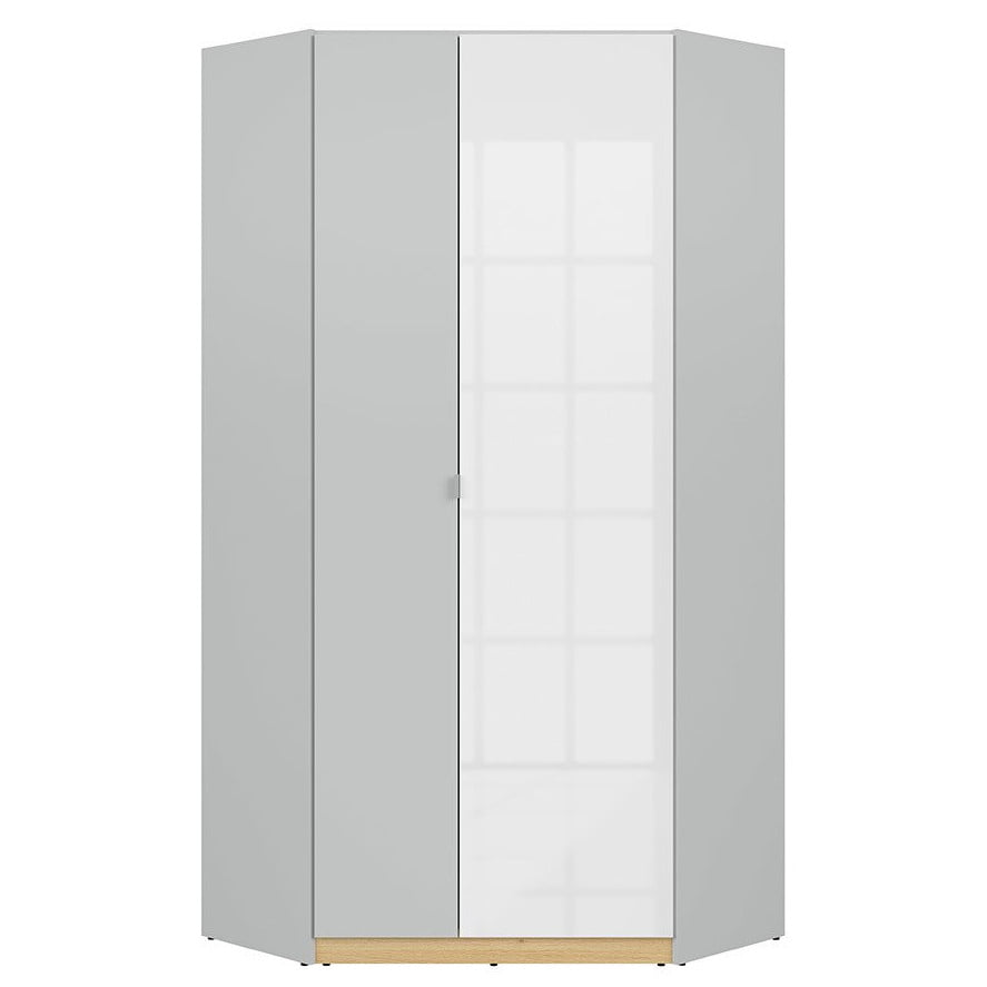 Pojemna szafa narożna do pokoju młodzieżowego Nandu