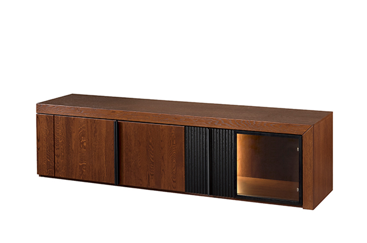 Szafka RTV z oświetleniem Paris