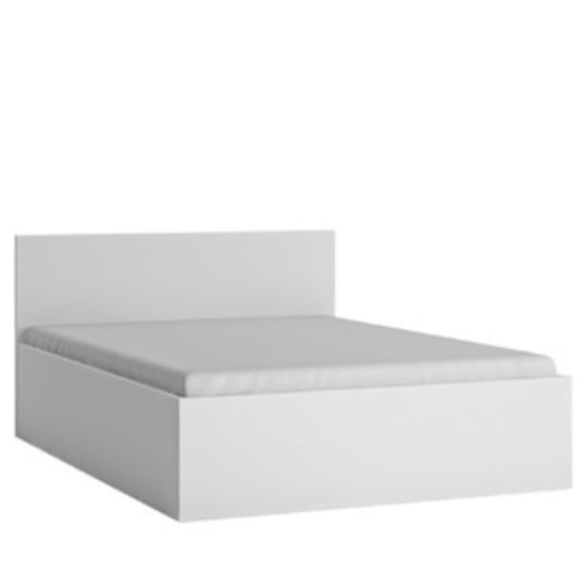 Dwuosobowe łóżko 140 z pojemnikiem do sypialni Fribo