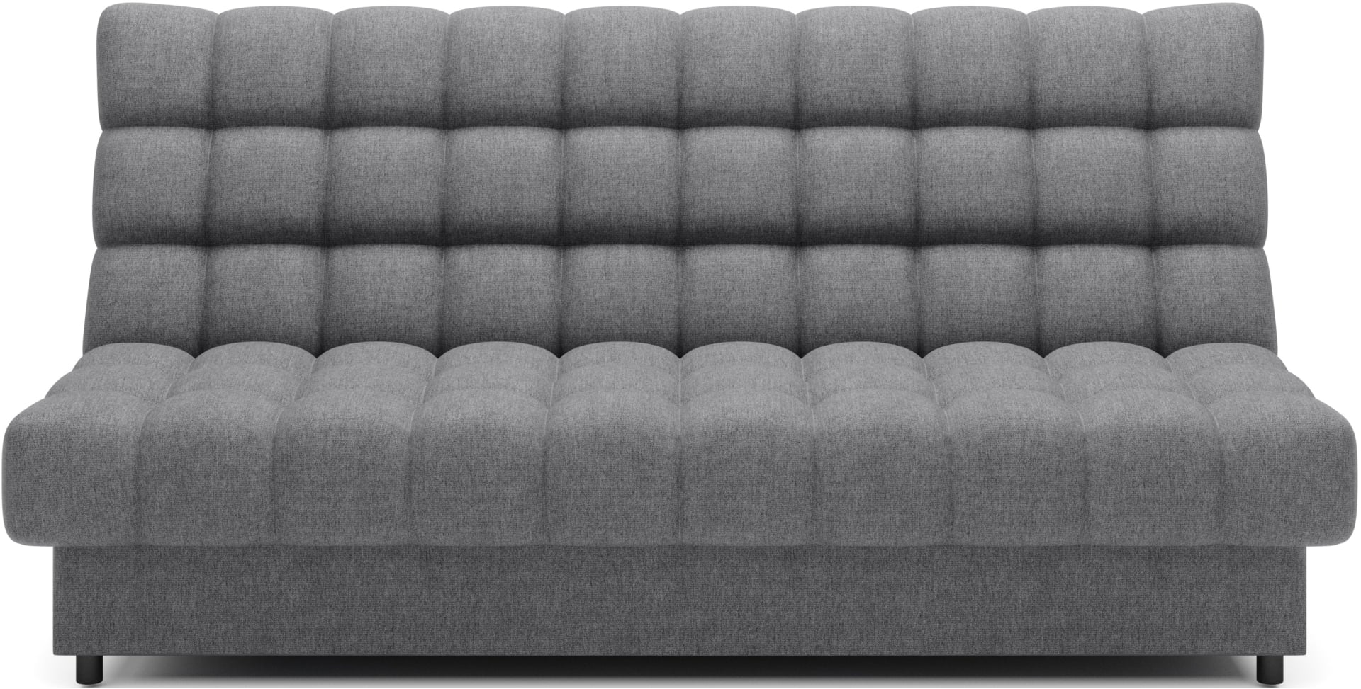 Sofa Clareta z funkcją spania typu click-clack i pojemnikiem na pościel