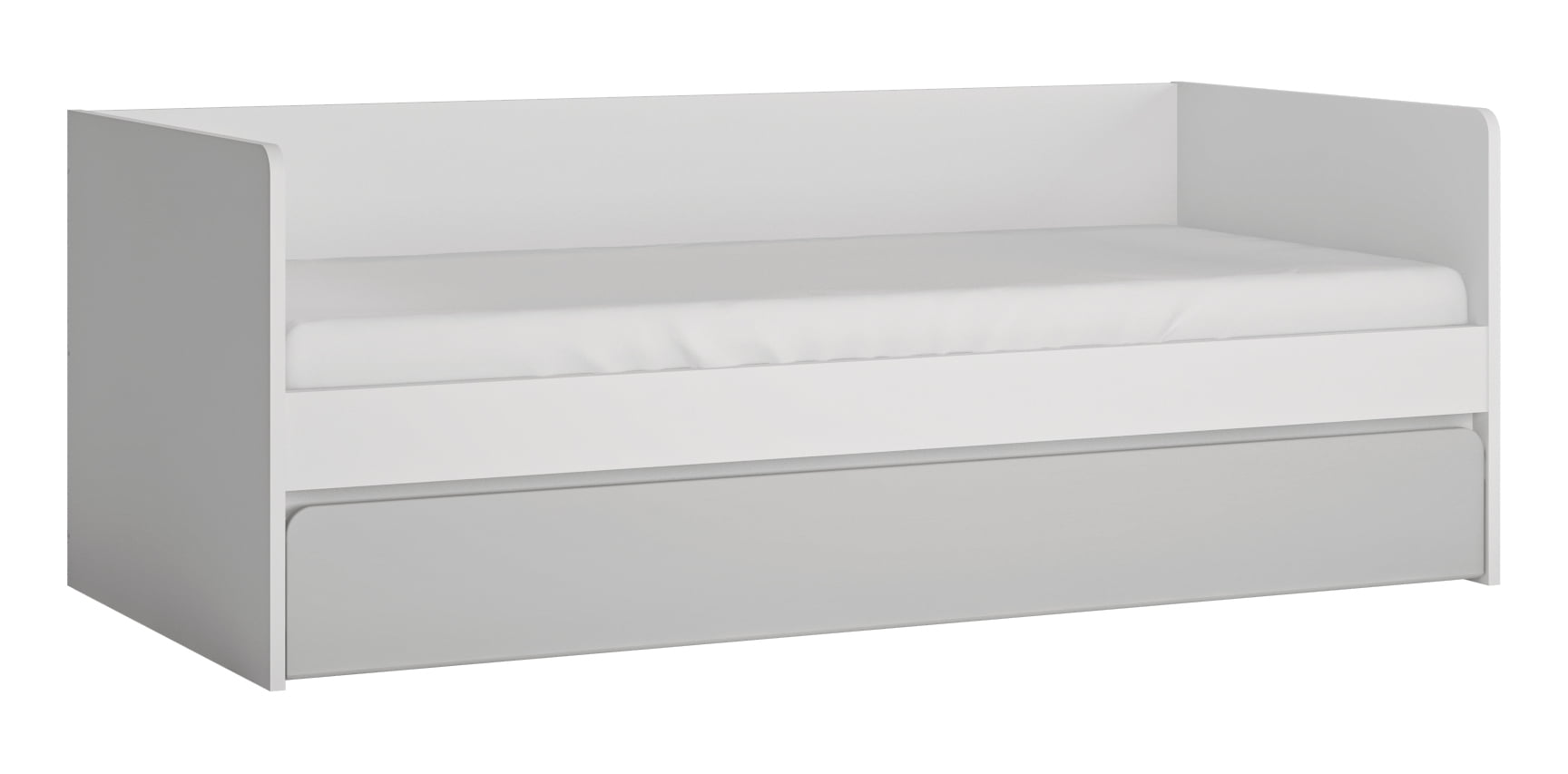 Łóżko z szufladą do pokoju dziecięcego Flexi