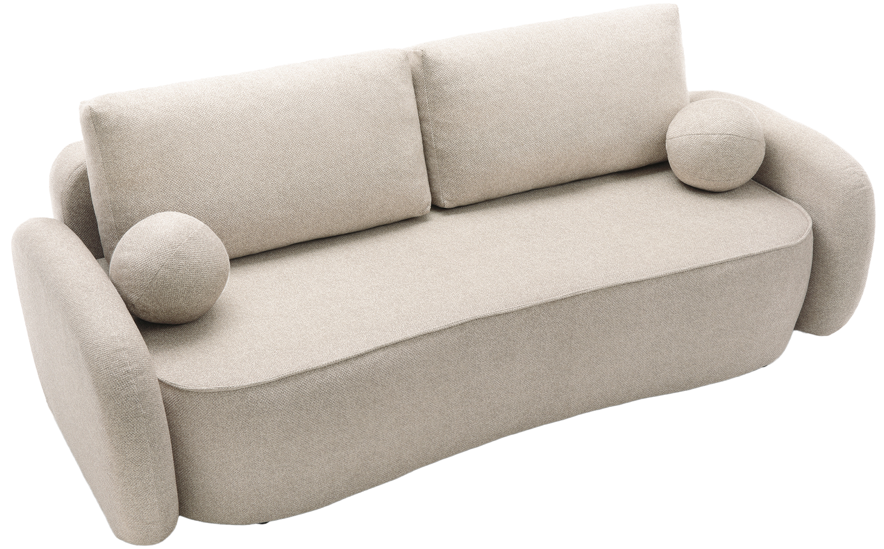 Sofa Omoa z funkcją spania DL - Homevita - bubble 02 - 234x75x100 - OMOA01