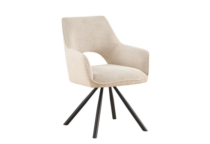 Krzesło Jason - Black Red White - 60x85x63 - MT/LAM_KRZ-JASON-B67-1-CREME