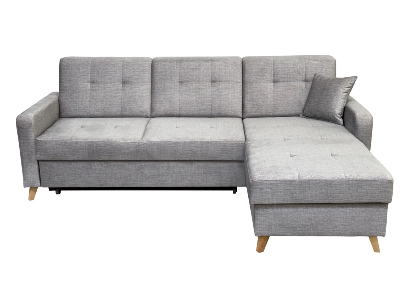 Narożnik lewy/prawy Lars z funkcją spania i pojemnikiem - BRW Sofa - voss 7 - 223x83x161 - tkanina,