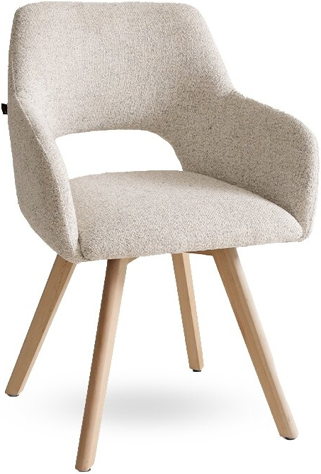 Krzesło Belice - Meble Wójcik - 60x86x59 - drewno, tkanina - B118