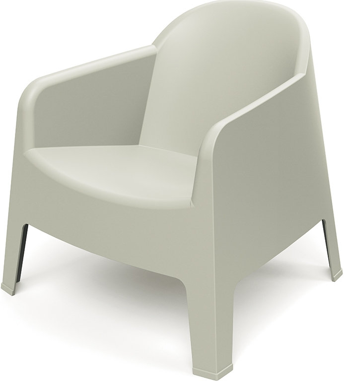 Fotel Milane - Ferne - beż - 74.5x73.5x73 - FMIK777-410C