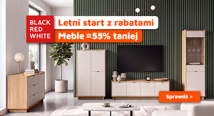 Modern living room furniture set by Black Red White against a green ribbed wall, summer sale – up to 55% off