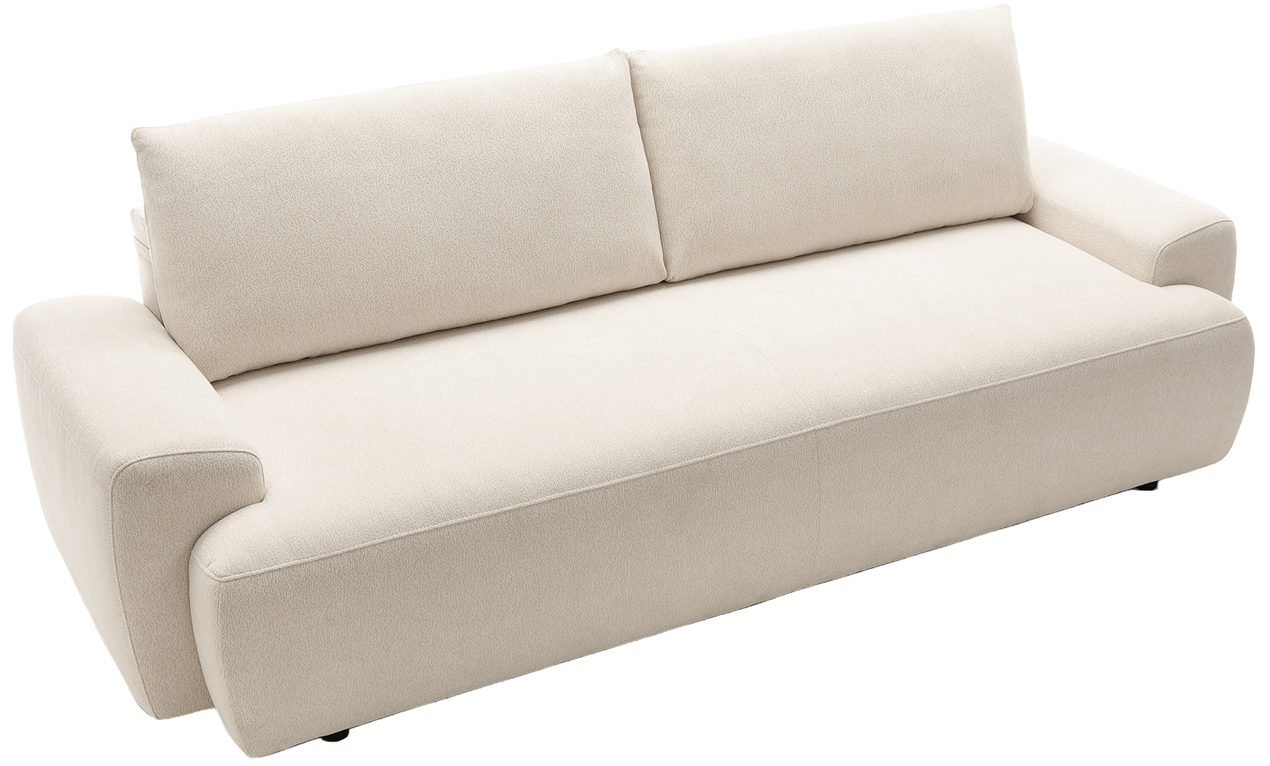 Sofa Gato z funkcją spania i pojemnikiem na pościel - Homevita - misterio 04 - 257x93x100 - tkanina