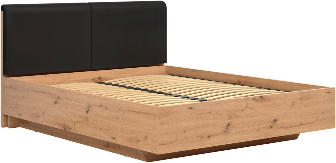 Łóżko 160x200 Lamea - Black Red White - 165x100x212.1 - S632-LOZ/160/B-DASN/NEVE_100