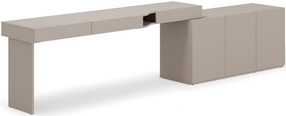 Zestaw mebli do pokoju młodzieżowego Woow - Lenart - 301x79x55 - WOOW SET-04L