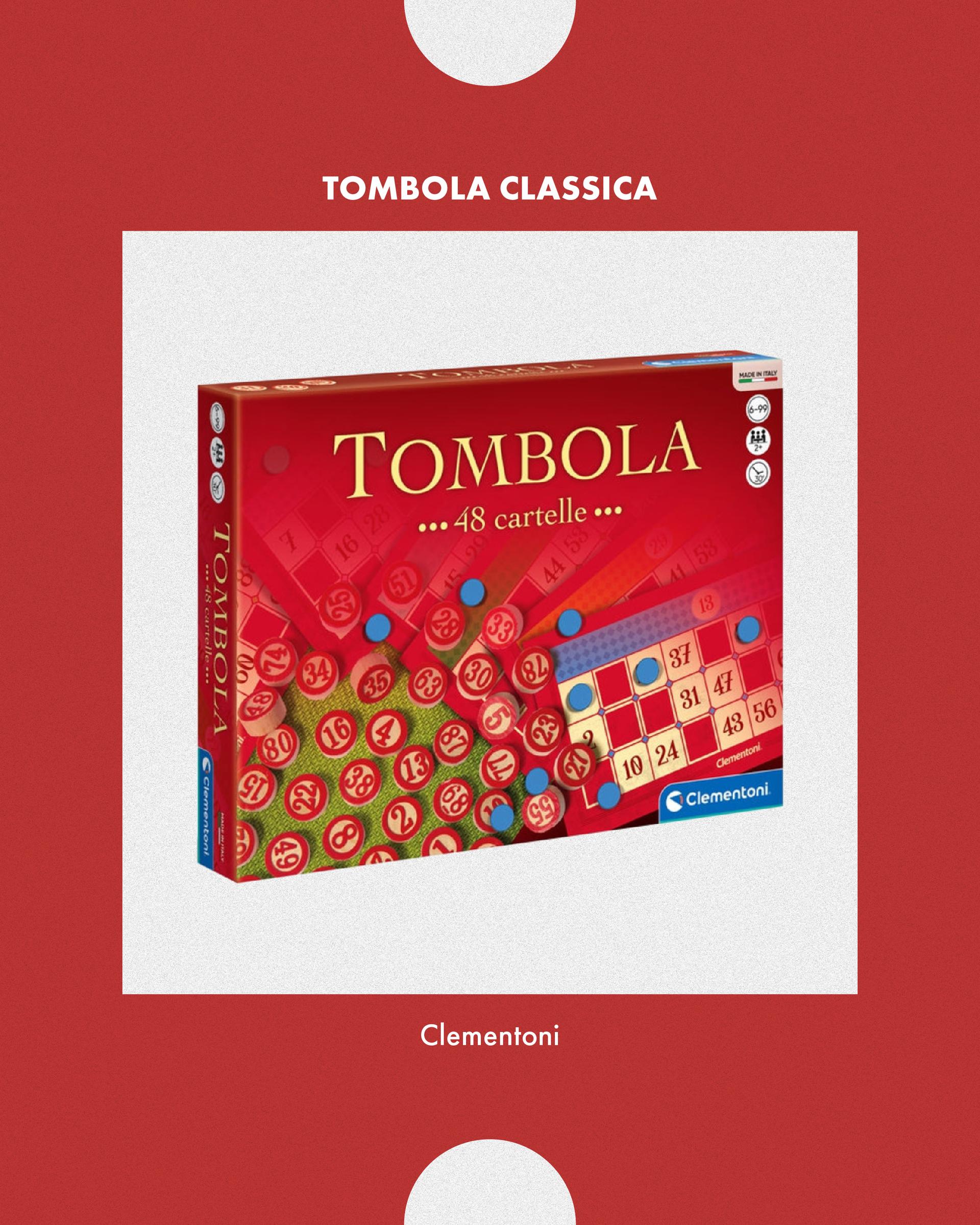 Tombola classica con 48 cartelle