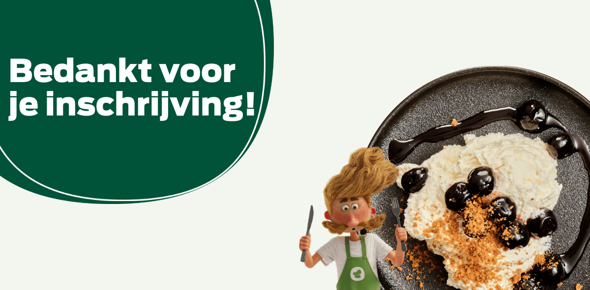 Wij zijn erg blij met jou!