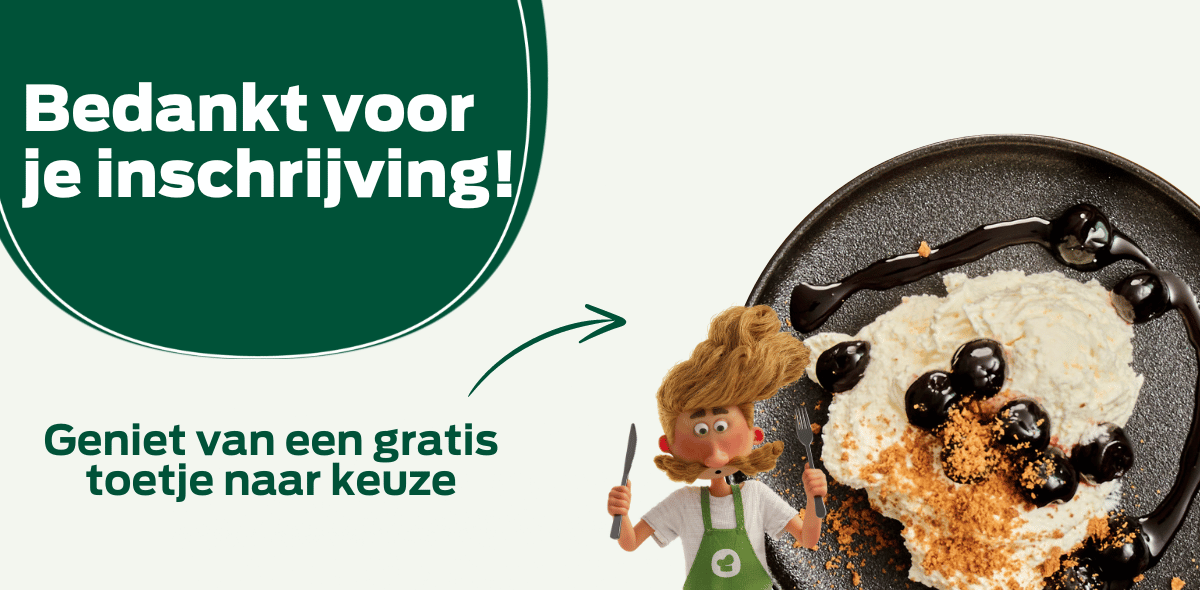 Wij houden je vanaf nu op de hoogte!