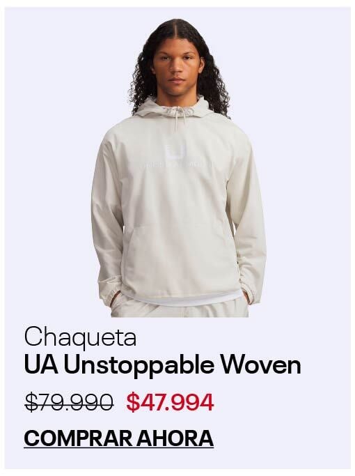 Chaqueta UA Unstoppable Woven