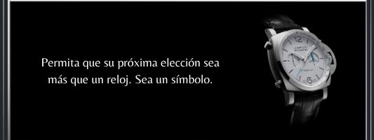 Permita que su próxima elección sea más que un reloj. Sea un símbolo.