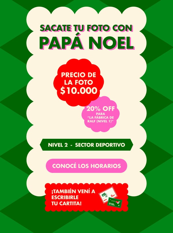 Desde el 20 de noviembre consegui dos entradas canjeando tu factura de compra de $100.000 o mas