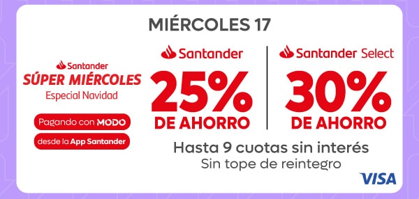 Santander miercoles 17