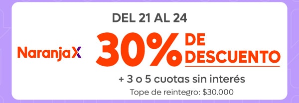 NaranjaX del 21 al 24