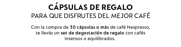 Capsulas de regalo para que disfrutes del mejor cafe