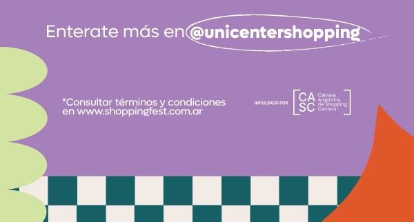 Enterate mas en @unicentershopping