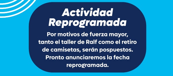 Actividad Reprogramada