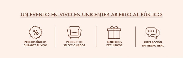 Un evento en vivo en unicenter abierto al publico