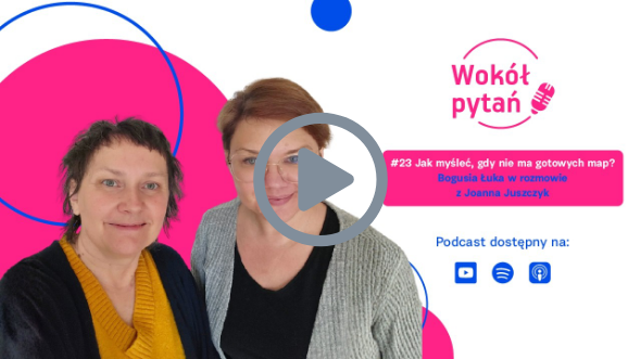 #23 Jak myśleć, gdy nie ma gotowych map? | Rozmowa z Joanna Juszczyk