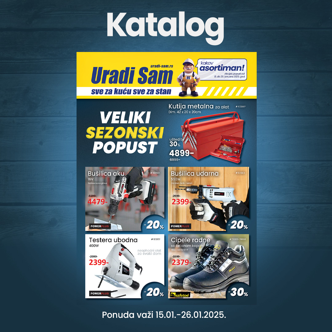 KATALOG | Uradi Sam Doo