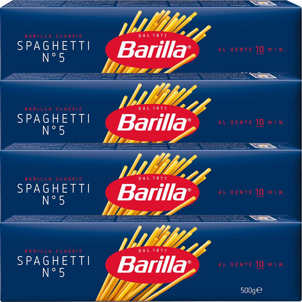 Barilla Spagetti nro 5 500g x 4kpl