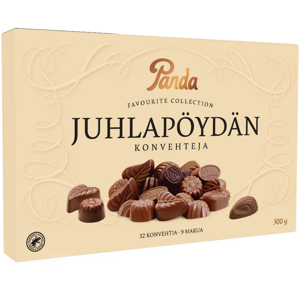 Panda Juhlapöydän Konvehteja suklaakonvehteja 300g