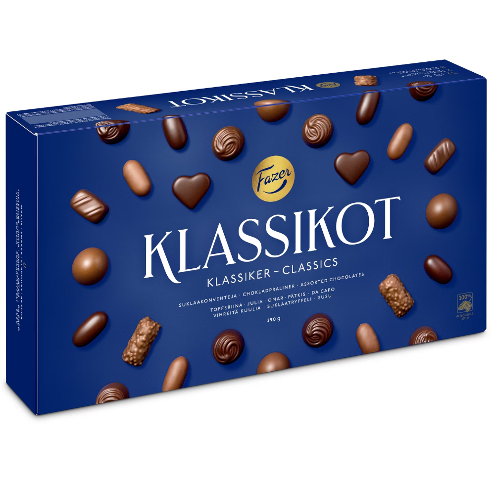 Fazer Klassikot suklaakonvehti 290g